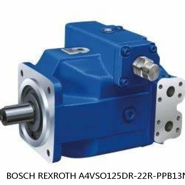 A4VSO125DR-22R-PPB13N BOSCH REXROTH A4VSO VARIABLE DISPLACEMENT PUMPS #4 image