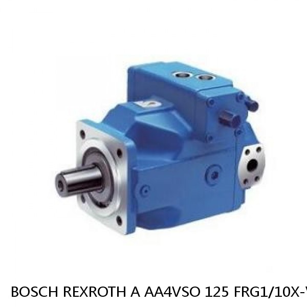 A AA4VSO 125 FRG1/10X-VKD63K02 BOSCH REXROTH A4VSO VARIABLE DISPLACEMENT PUMPS #2 image